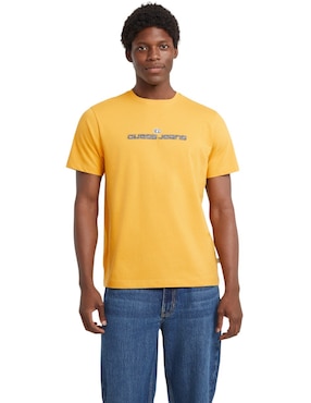 Playera Guess Jeans cuello redondo para hombre