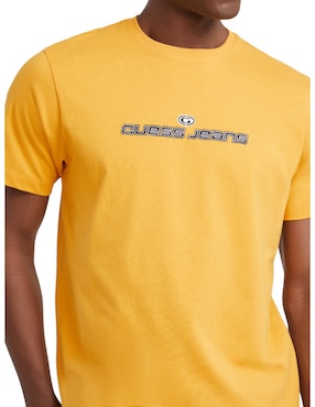 Playera Guess Jeans cuello redondo para hombre
