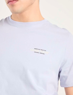 Playera Guess Jeans cuello redondo para hombre