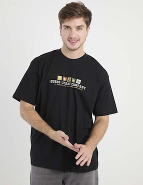 Playera Guess Jeans cuello redondo para hombre