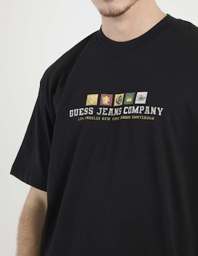 Playera Guess Jeans cuello redondo para hombre