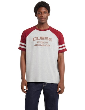 Playera Guess Jeans cuello redondo para hombre