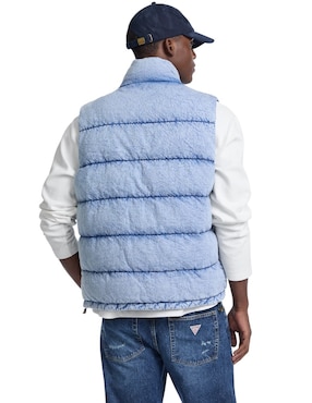 Chaleco Guess Jeans algodón capitonado para hombre