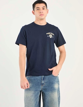 Playera Guess Jeans cuello redondo para hombre