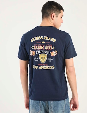 Playera Guess Jeans cuello redondo para hombre