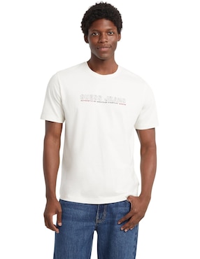 Playera Guess Jeans cuello redondo para hombre