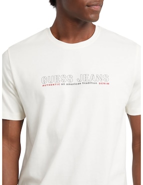 Playera Guess Jeans cuello redondo para hombre