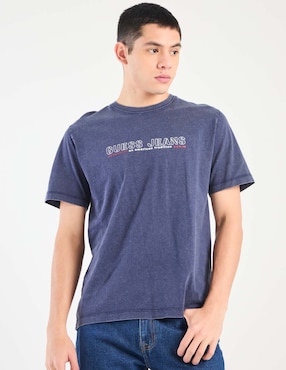 Playera Guess Jeans cuello redondo para hombre