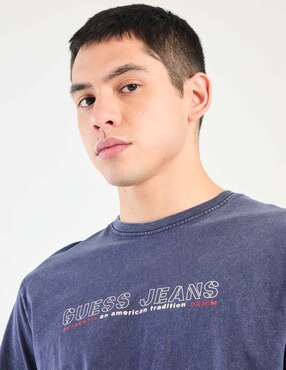Playera Guess Jeans cuello redondo para hombre