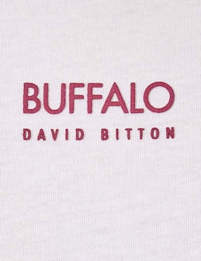Playera Buffalo Jeans David Bitton cuello redondo para hombre