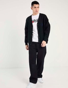 Suéter Calvin Klein cuello V para hombre