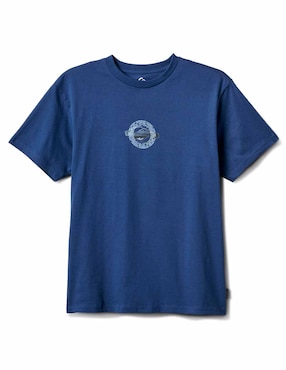 Playera Quiksilver Yin Vortex Mt0 cuello redondo para hombre