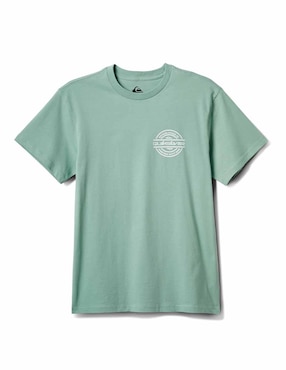 Playera Quiksilver Mirrored Mt0 cuello redondo para hombre