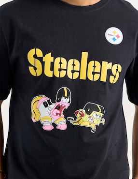 Playera Tee Bar Bob Esponja cuello redondo para hombre