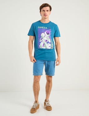Playera Tee Bar Dragon Ball Z cuello redondo para hombre