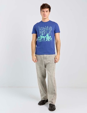 Playera Hey Arnold! cuello redondo para hombre