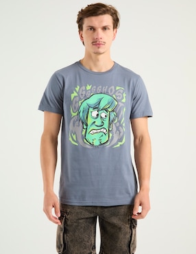 Playera Tee Bar Scooby-Doo cuello redondo para hombre
