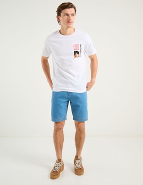 Playera Tee Bar Dragon Ball Z cuello redondo para hombre