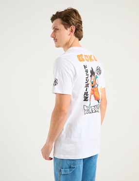 Playera Tee Bar Dragon Ball Z cuello redondo para hombre