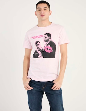 Playera Tee Bar mean girls cuello redondo para hombre