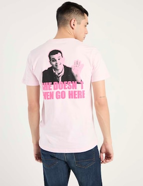 Playera Tee Bar mean girls cuello redondo para hombre