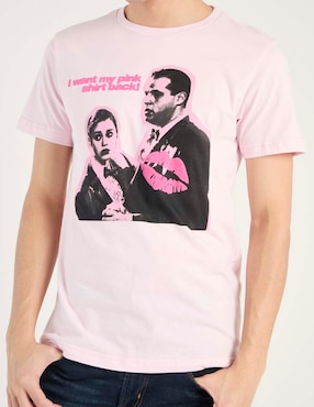 Playera Tee Bar mean girls cuello redondo para hombre