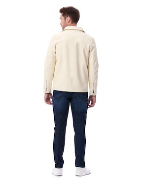Chamarra casual Buffalo Jeans David Bitton con bolsillos para hombre