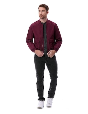 Chamarra Bomber Buffalo con bolsillos para hombre