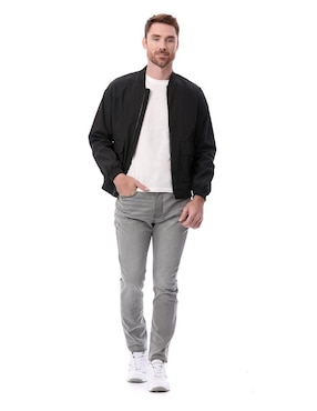 Chamarra casual Buffalo con bolsillos para hombre