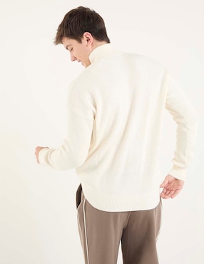 Suéter Hollister cuello con cierre para hombre