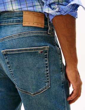 Jeans slim Tommy Jeans deslavado para hombre