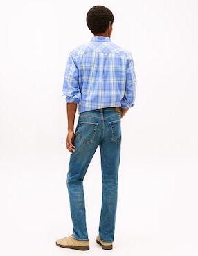Jeans slim Tommy Jeans deslavado para hombre