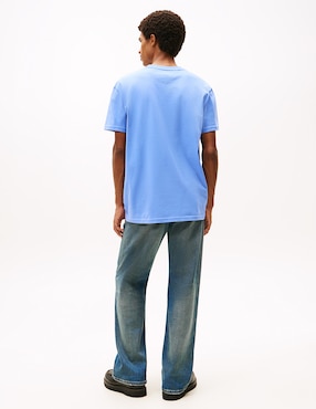 Playera Tommy Jeans Dna Graphics cuello redondo para hombre