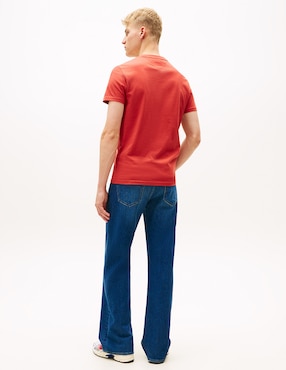 Playera Tommy Jeans Dna Graphics cuello redondo para hombre
