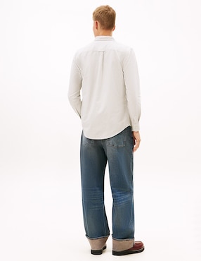 Camisa casual Tommy Jeans manga larga para hombre