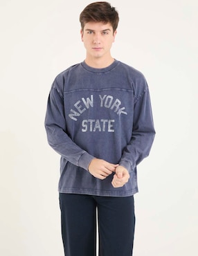 Playera Hollister cuello redondo para hombre