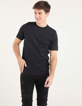 Playera Hollister cuello redondo para hombre