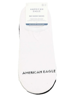 Set protector de pie comfort American Eagle de algodón para hombre 3 pares