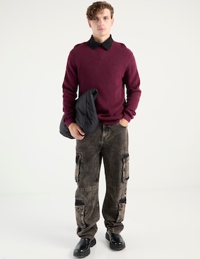 Suéter American Eagle cuello redondo para hombre