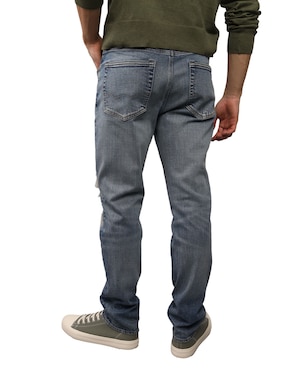 Jeans straight American Eagle Mens Athletic DE lavado destruido para hombre