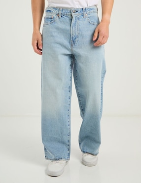Jeans baggy American Eagle deslavado para hombre
