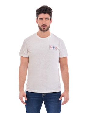 Playera Buffalo cuello redondo para hombre