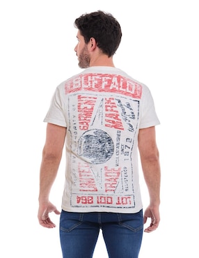 Playera Buffalo cuello redondo para hombre