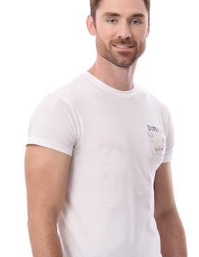 Playera Buffalo cuello redondo para hombre