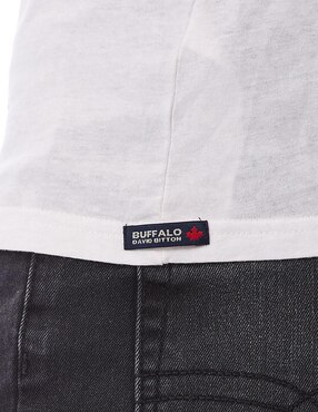 Playera Buffalo cuello redondo para hombre