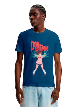 Playera Dandadan cuello redondo para hombre