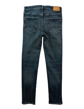 Jeans straight American Eagle Mens Slim Straig lavado obscuro para hombre