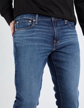 Jeans skinny American Eagle deslavado para hombre