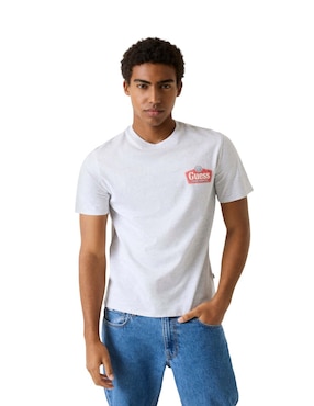Playera Guess Jeans cuello redondo para hombre