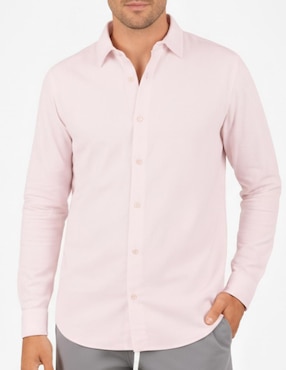 Camisa playa Ocean Slave de lino manga larga para hombre